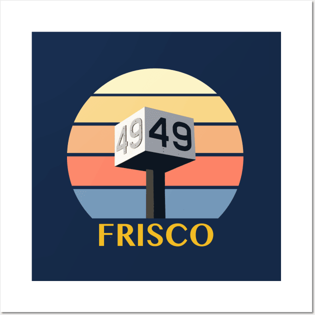 Ramp 49 ORV Frisco Sign Wall Art by Trent Tides